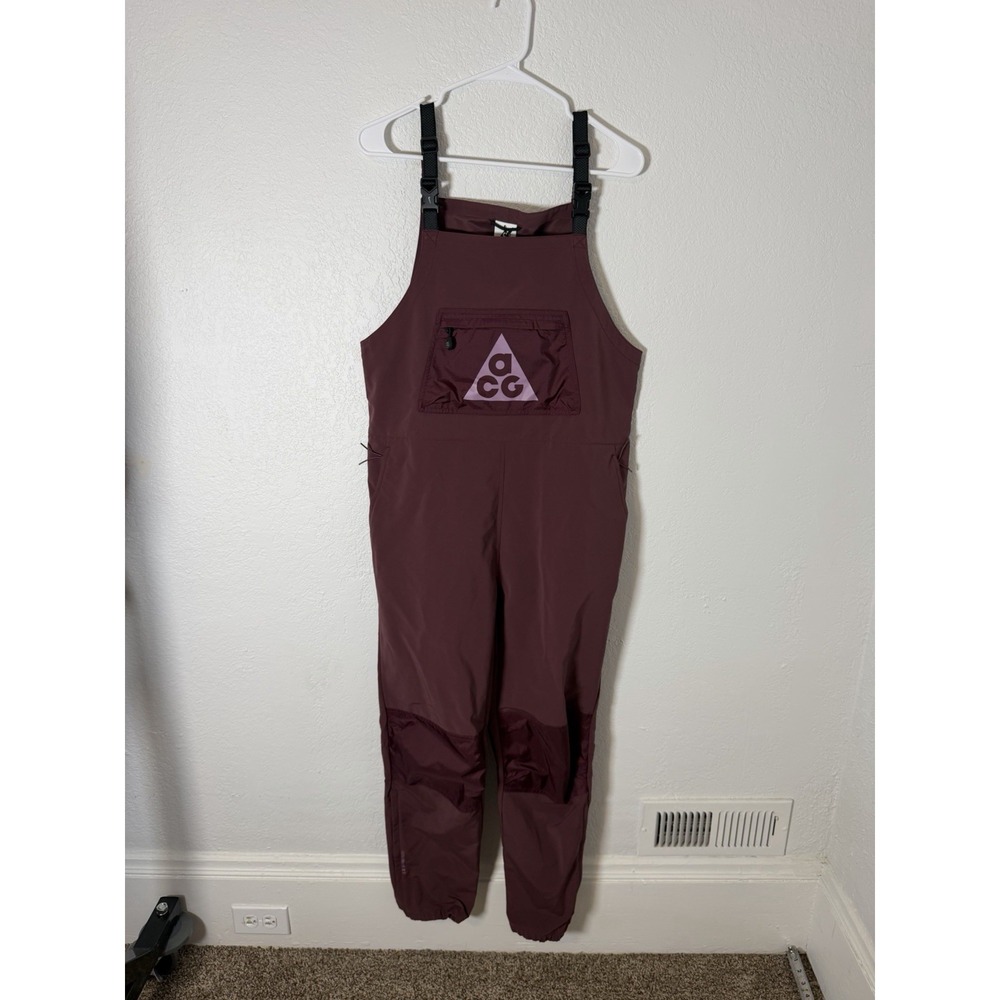 Nike ACG Kids Therma-Fit ADV Overalls Youth XL New Rare Burgundy